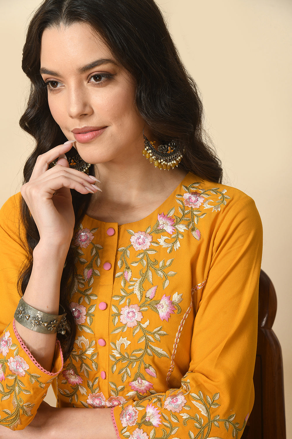 Yellow Kurta Set
