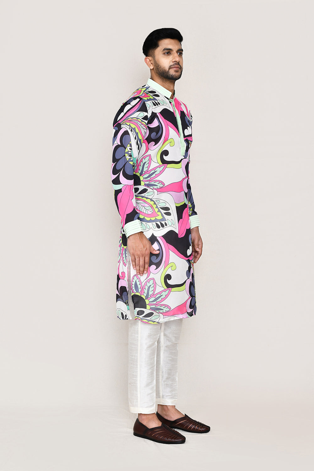 Printed Kurta with Straight Fit Pant