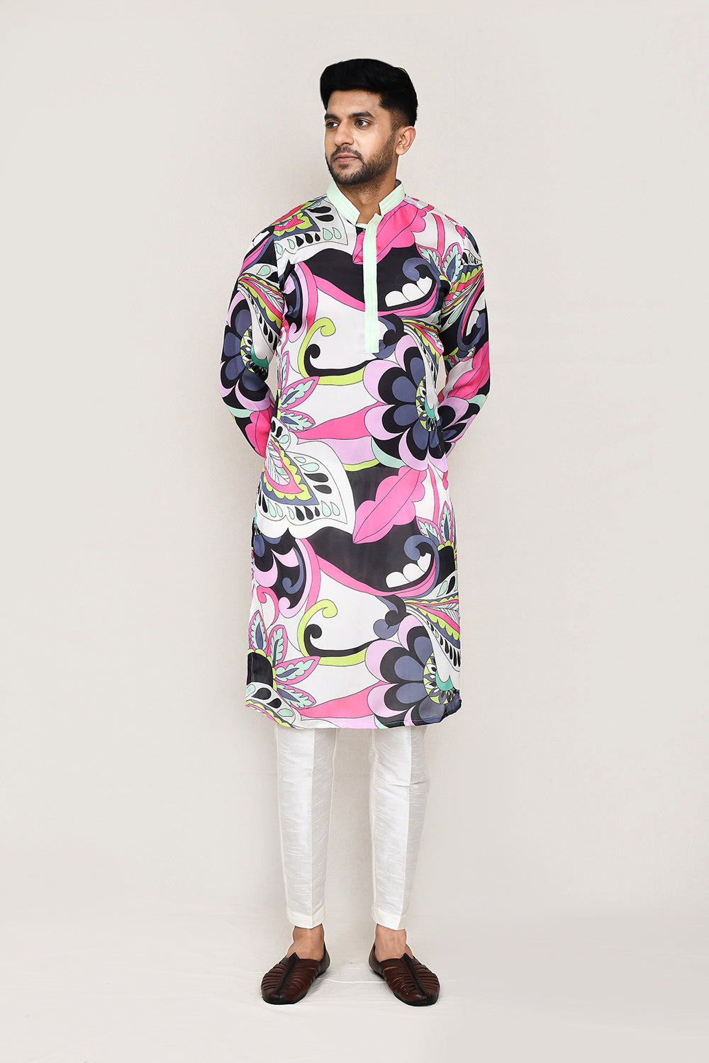 Printed Kurta with Straight Fit Pant