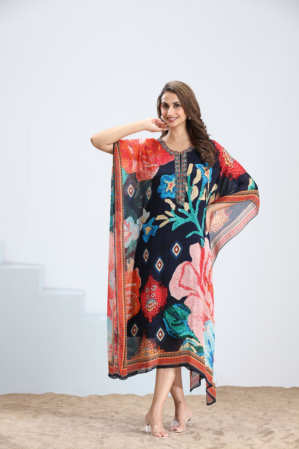 Multicolor Kaftan
