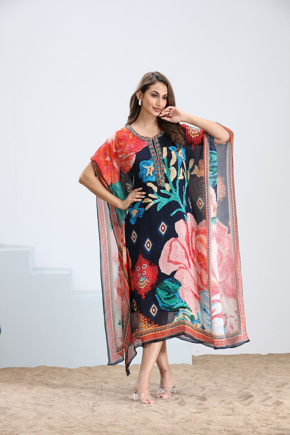 Multicolor Kaftan