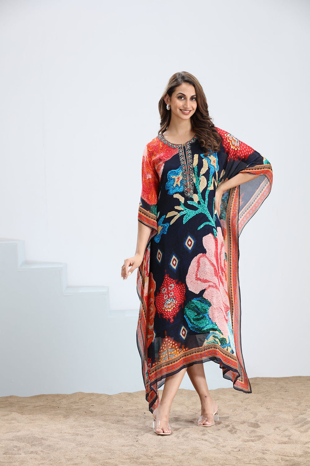 Multicolor Kaftan