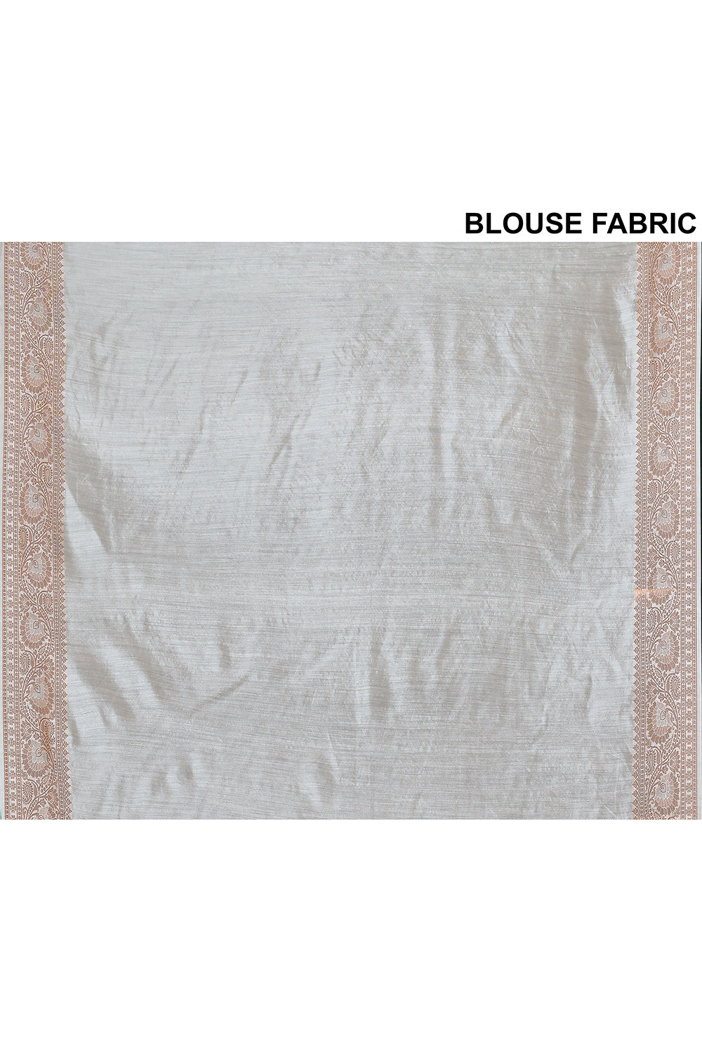 Off White Banarasi Silk Saree