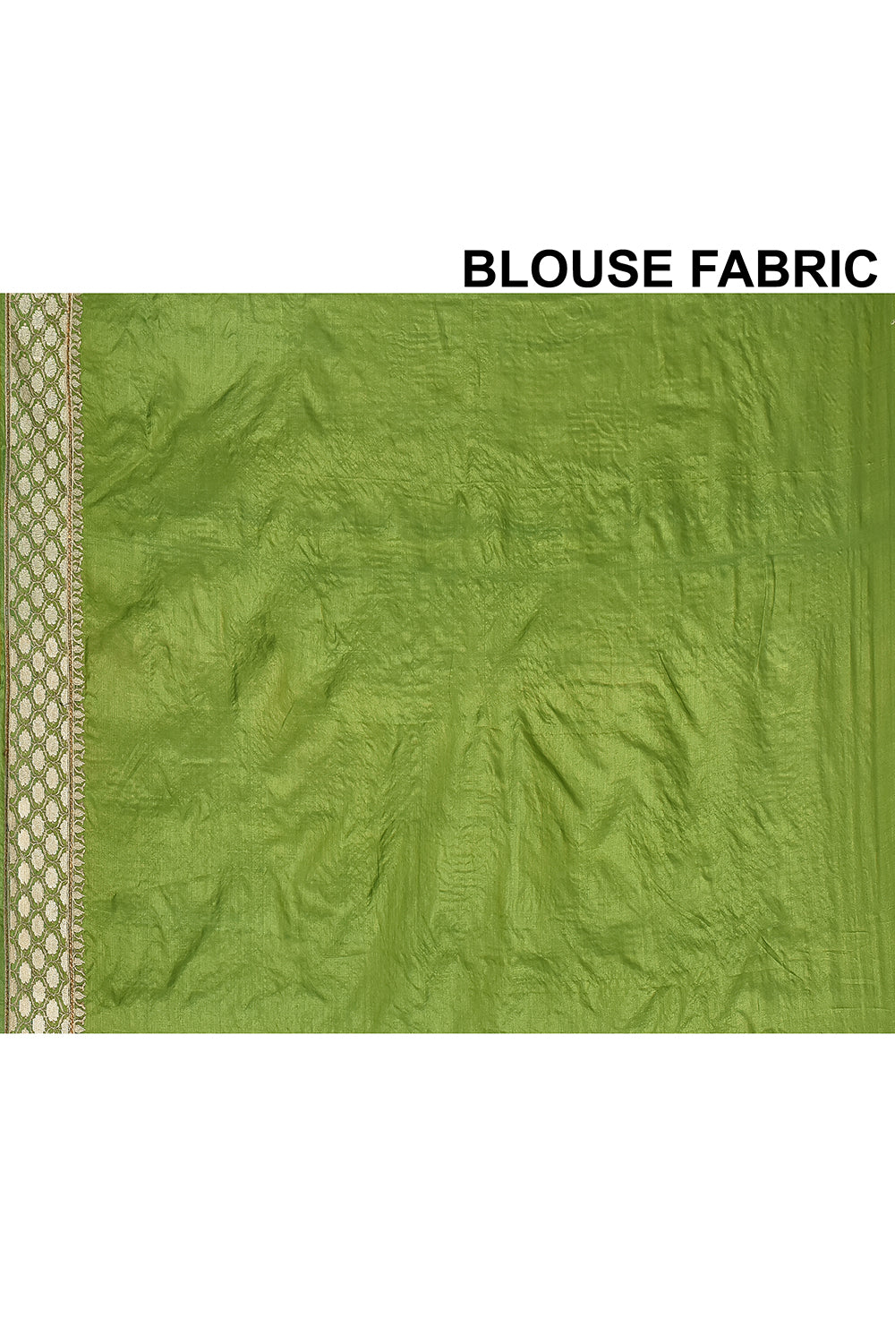 Mehndi Banarasi Silk Saree