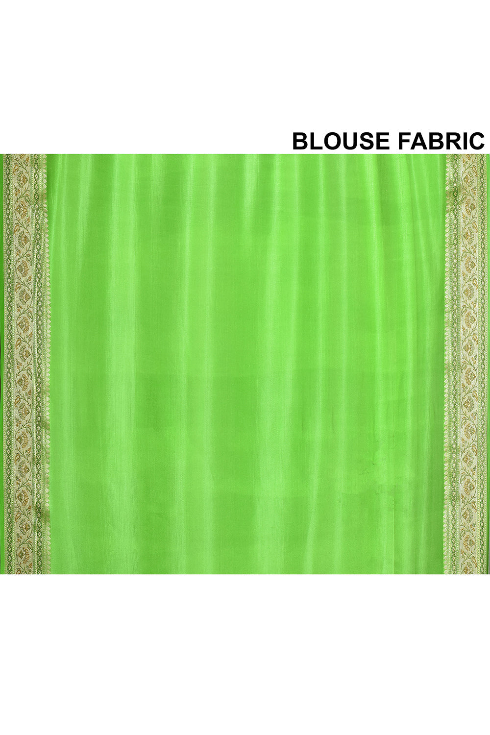 Pista Green Banarasi Silk Saree