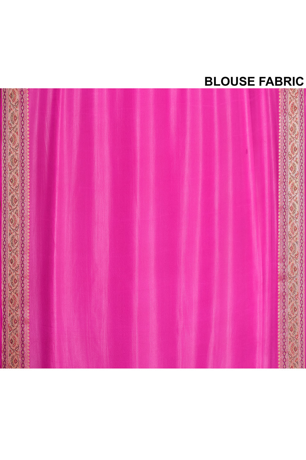Pink Banarasi Silk Saree