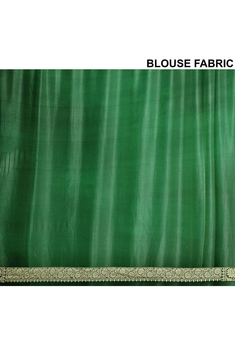 Dark Green Banarasi Silk Saree