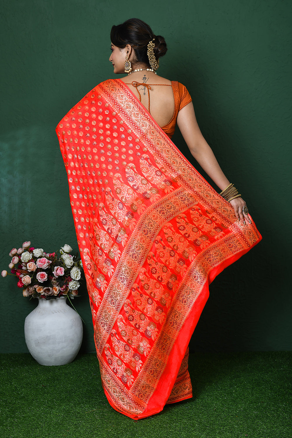 Fenta Banarasi Silk Saree