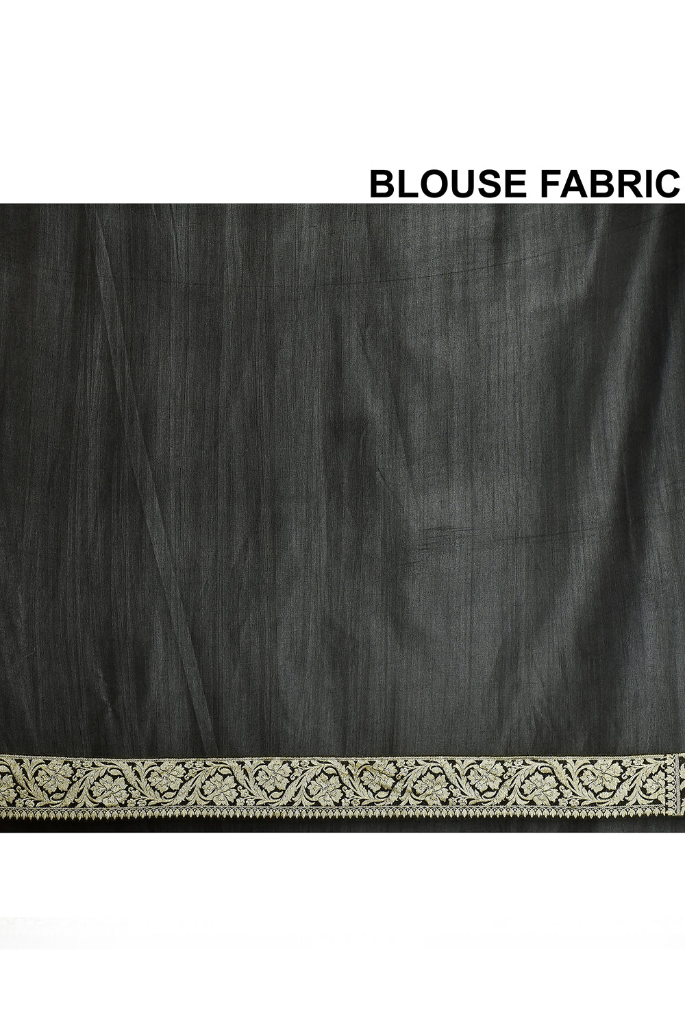 Black Banarasi Silk Saree