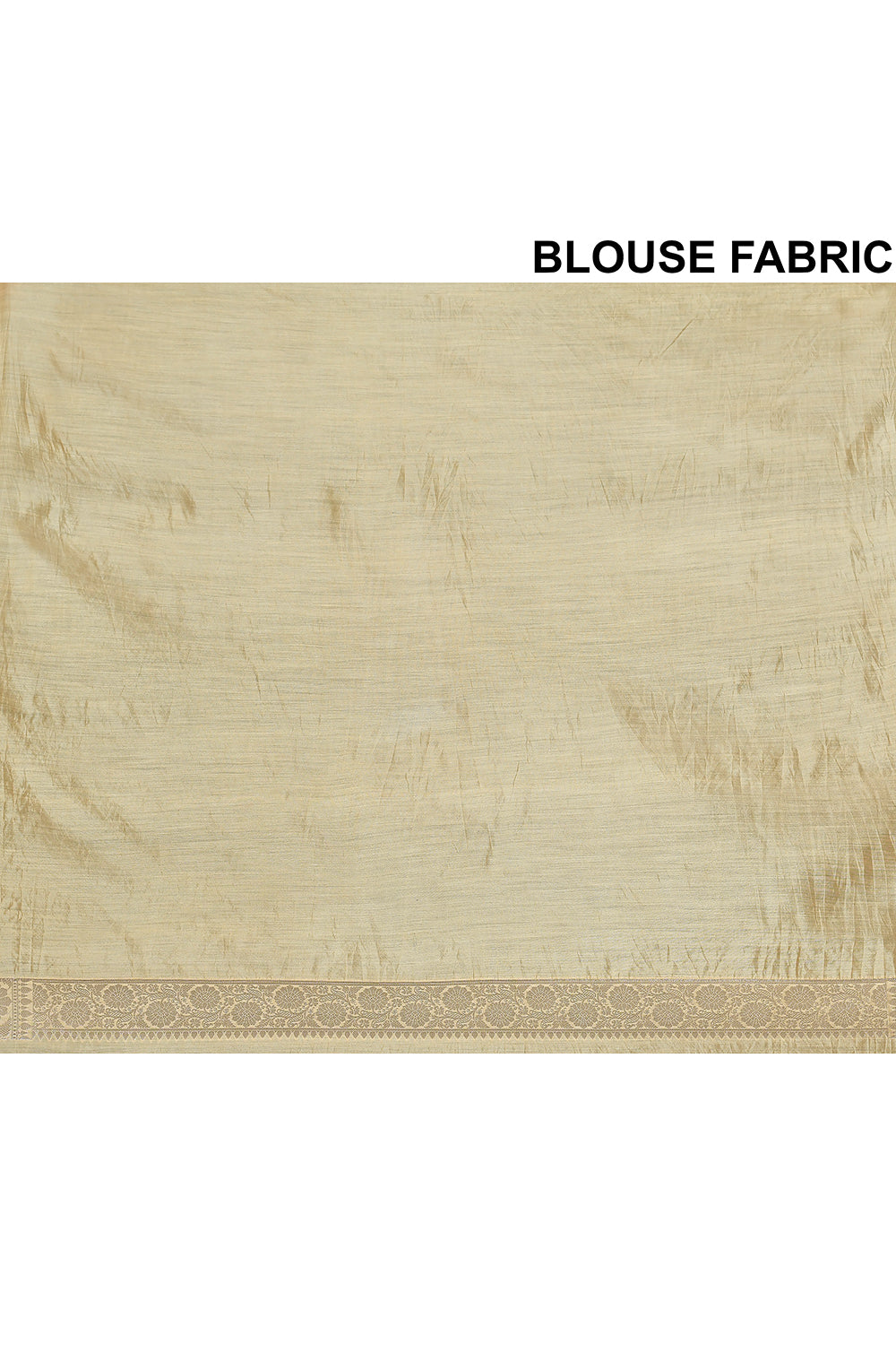 Vez Cream Banarasi Silk Saree