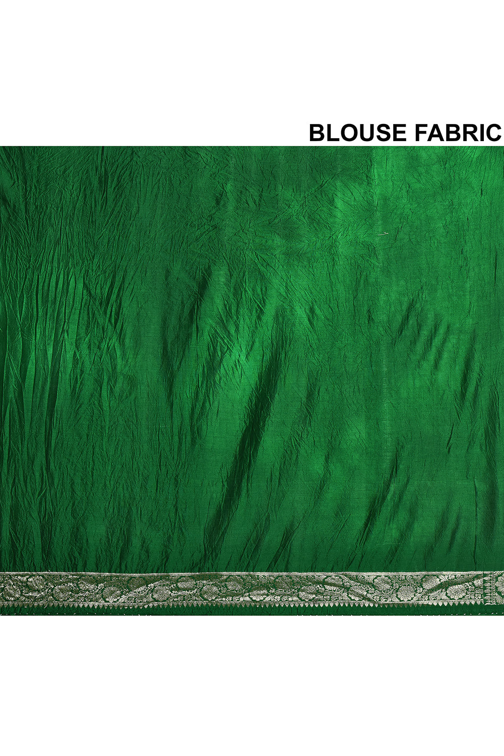 Dark Green Banarasi Silk Saree