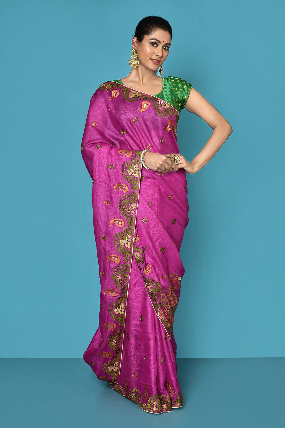 Merjenta Banarasi Silk Saree