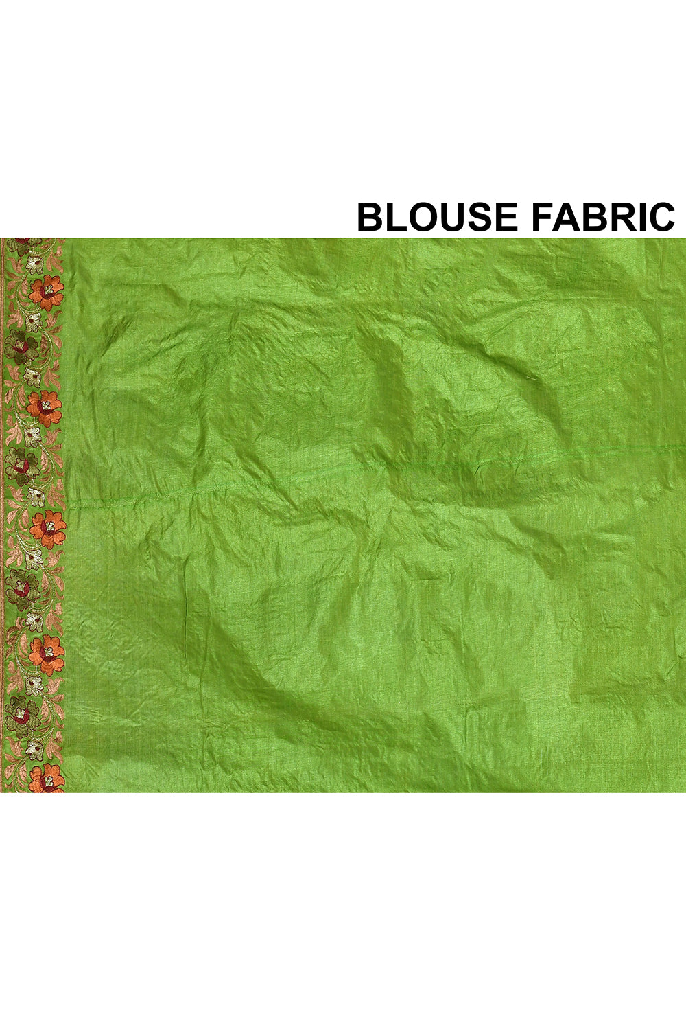 Mehndi Banarasi Silk Saree