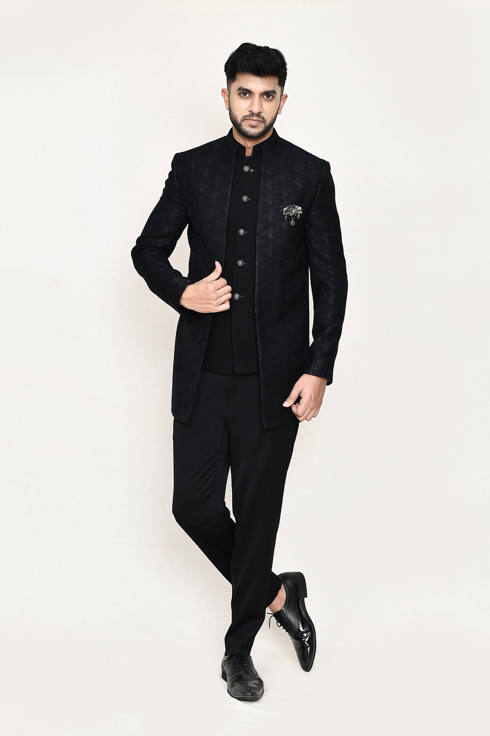 Black Jacket with Pant