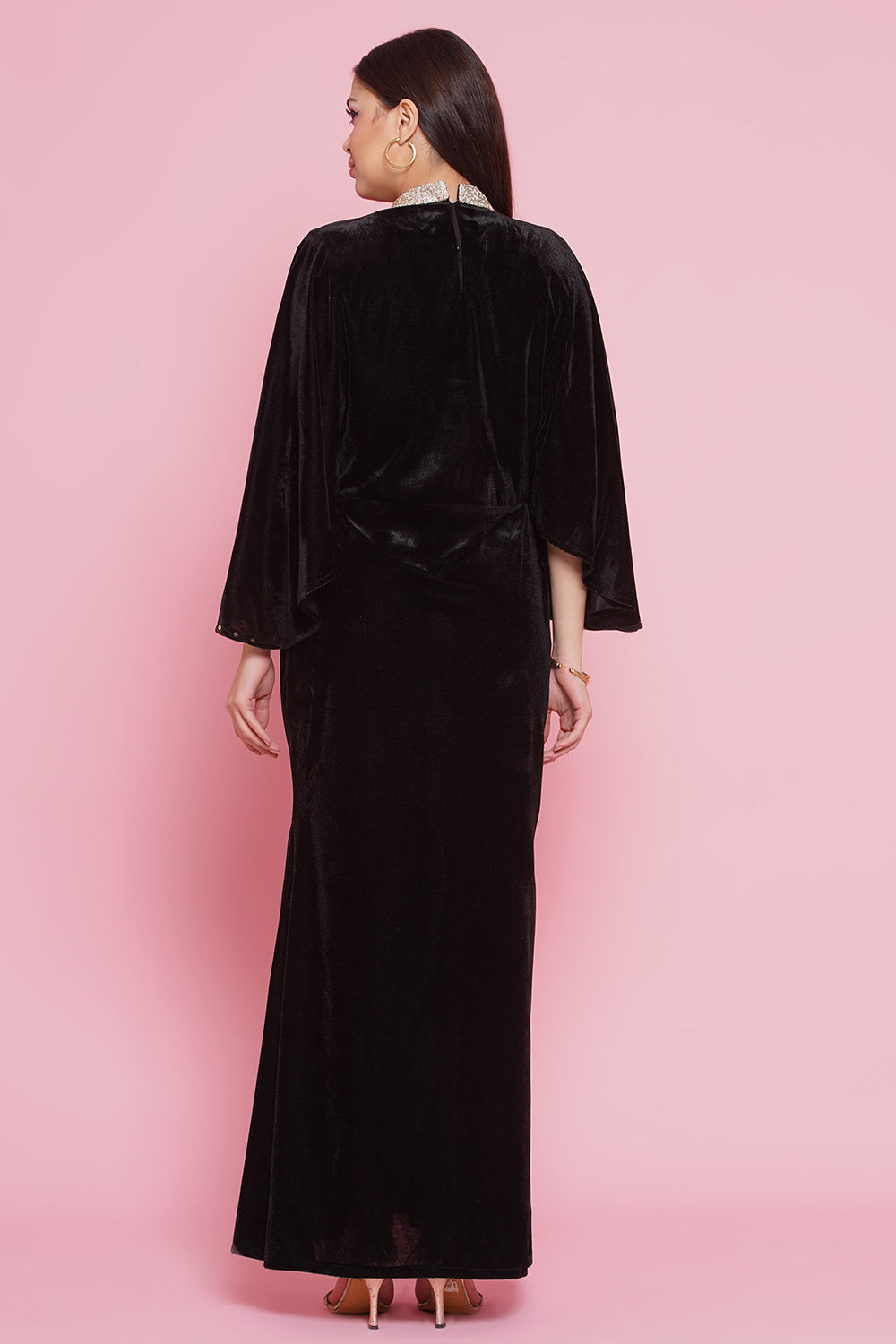 Black Velvet Gown