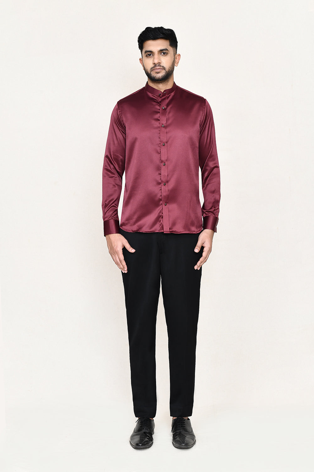 Black Coat with Shirt ,Pant & Bow