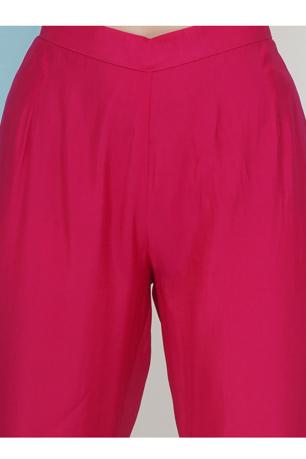 Pink One Side Kaftaan with Sahrara