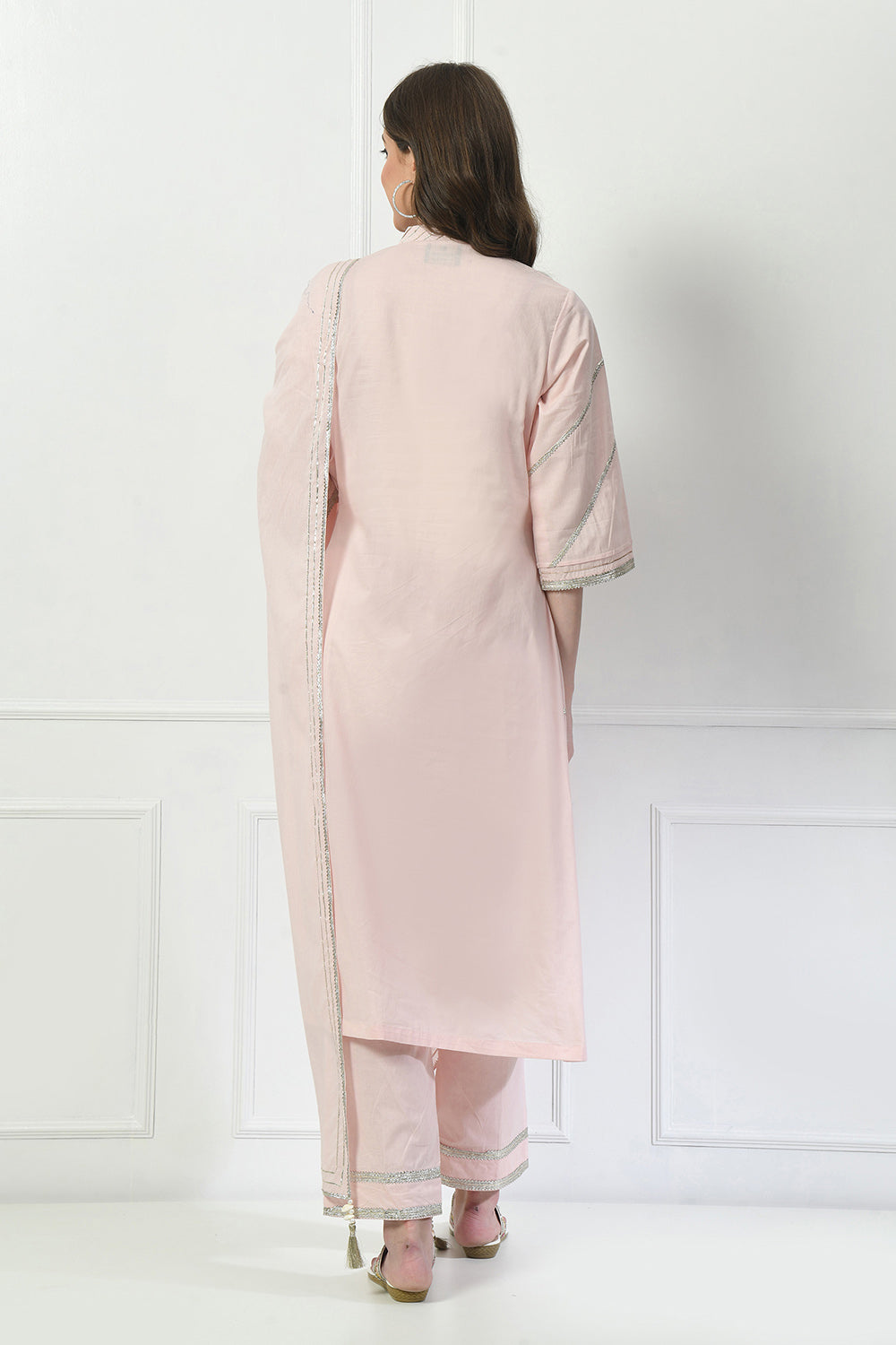 Cream Kurta Set