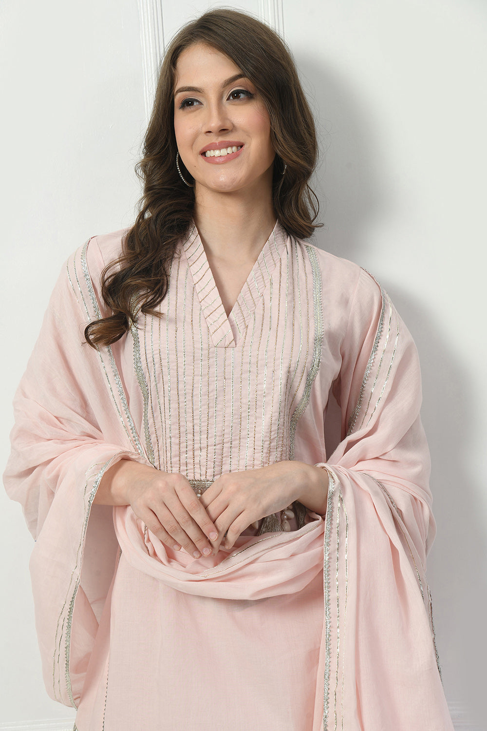 Cream Kurta Set