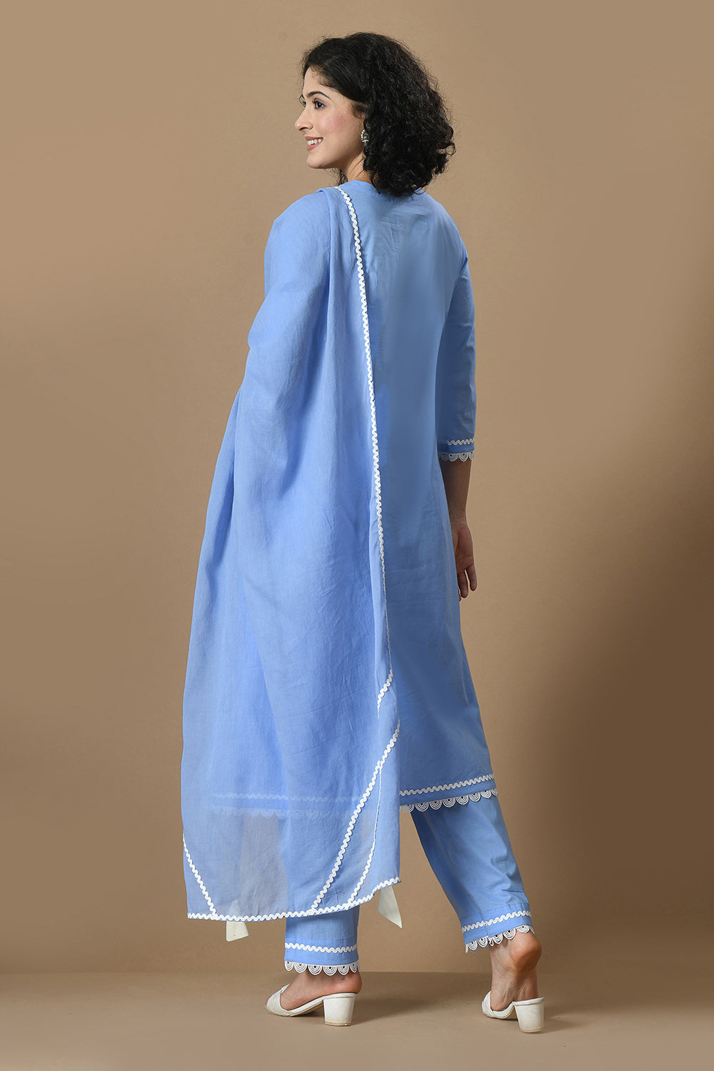 Light Blue Kurta Set