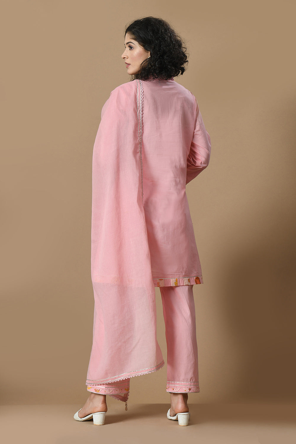 Pink Kurta Set