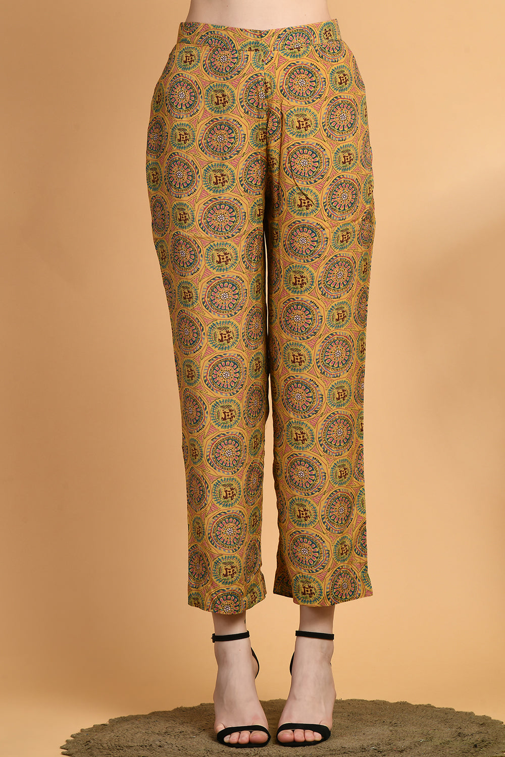 Mustard Kurta Set