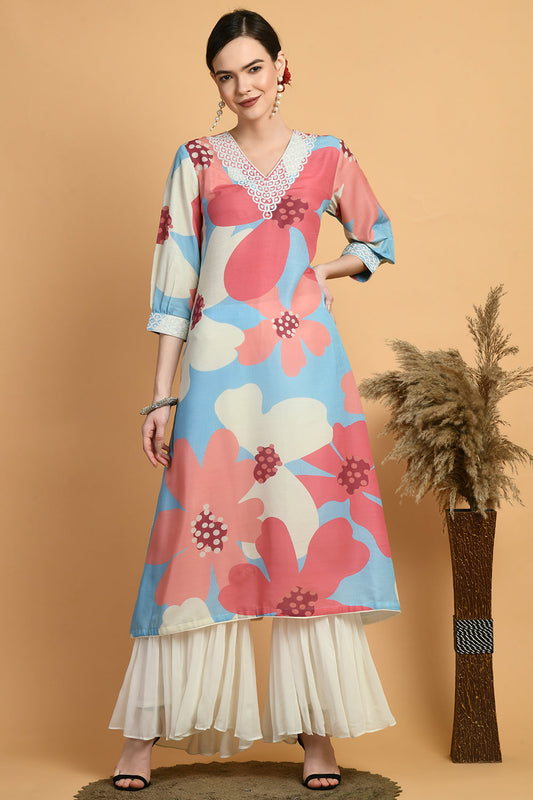 Print Kurta Set