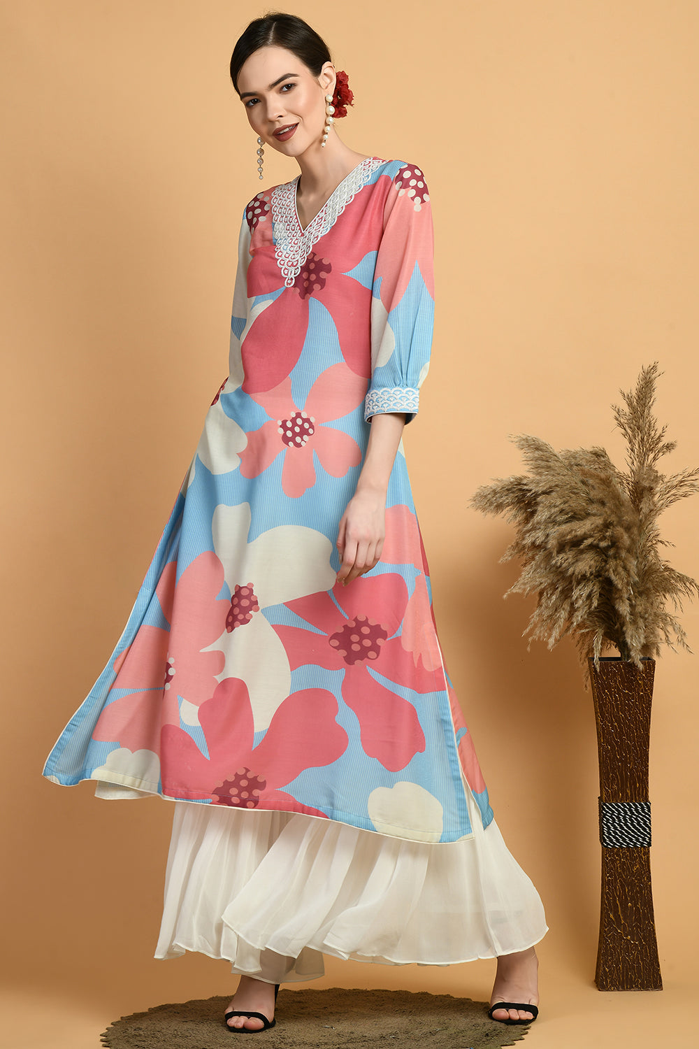 Print Kurta Set