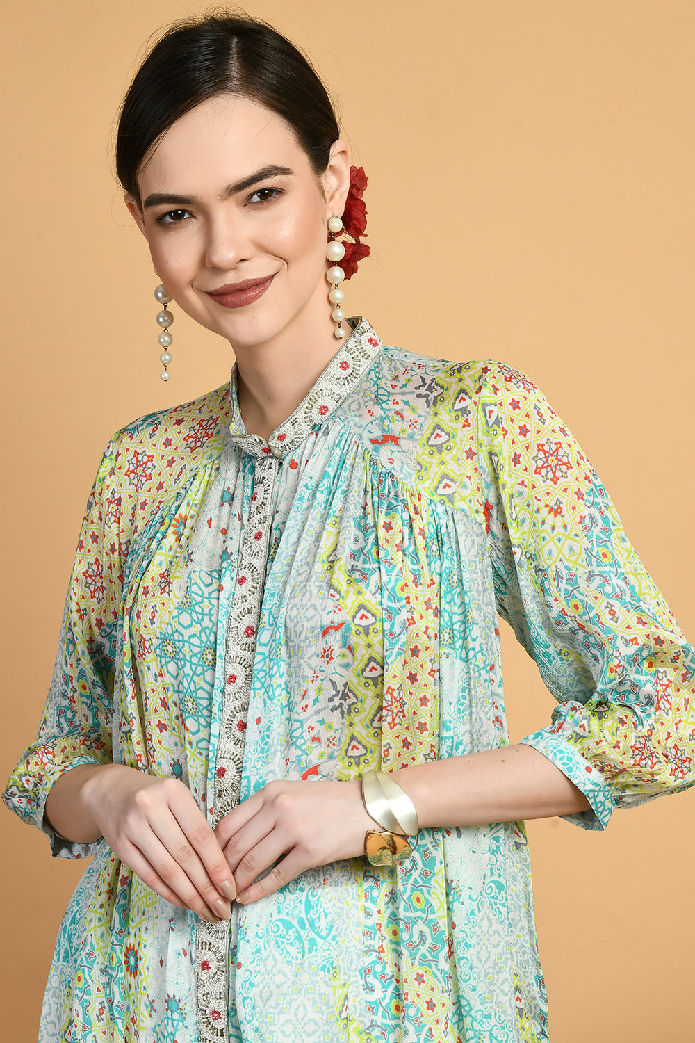 Print Kurta Set