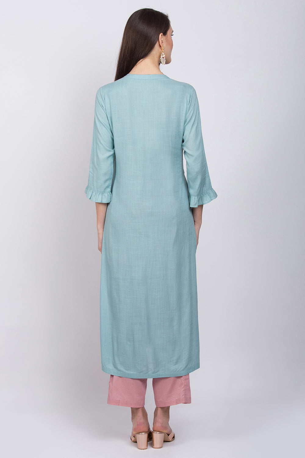 Light Blue Kurta Set