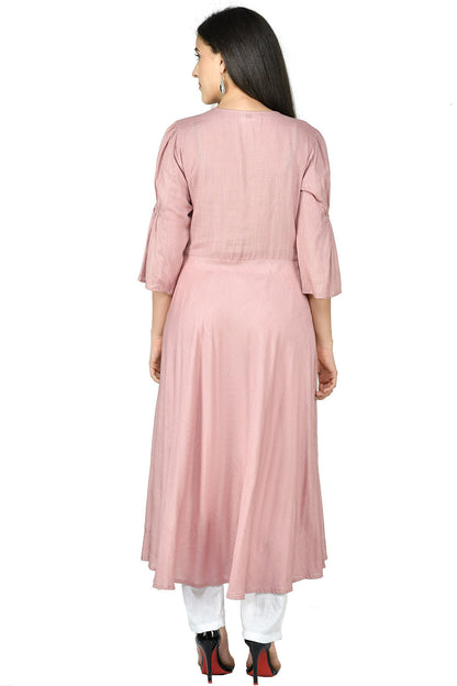 Rose Gold Kurta Set