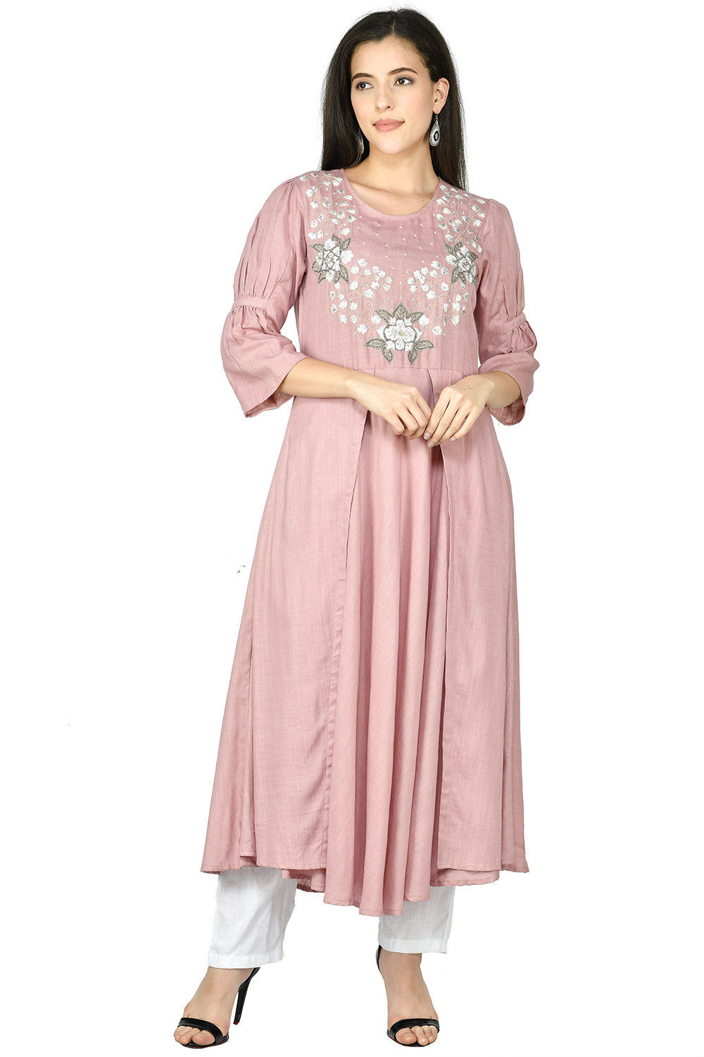 Rose Gold Kurta Set