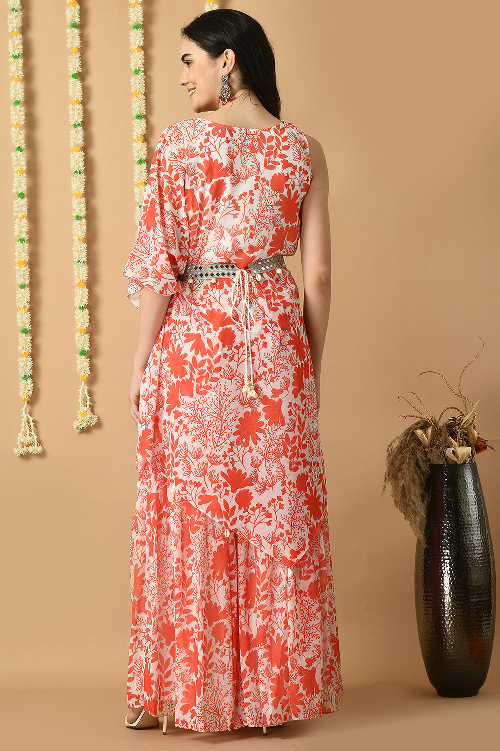 Red Kurta Set