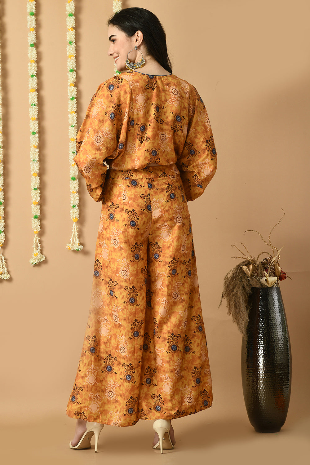 Mustard Kurta Set