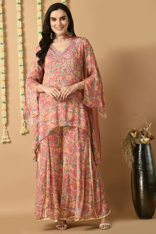 Rose Gold Kurta Set