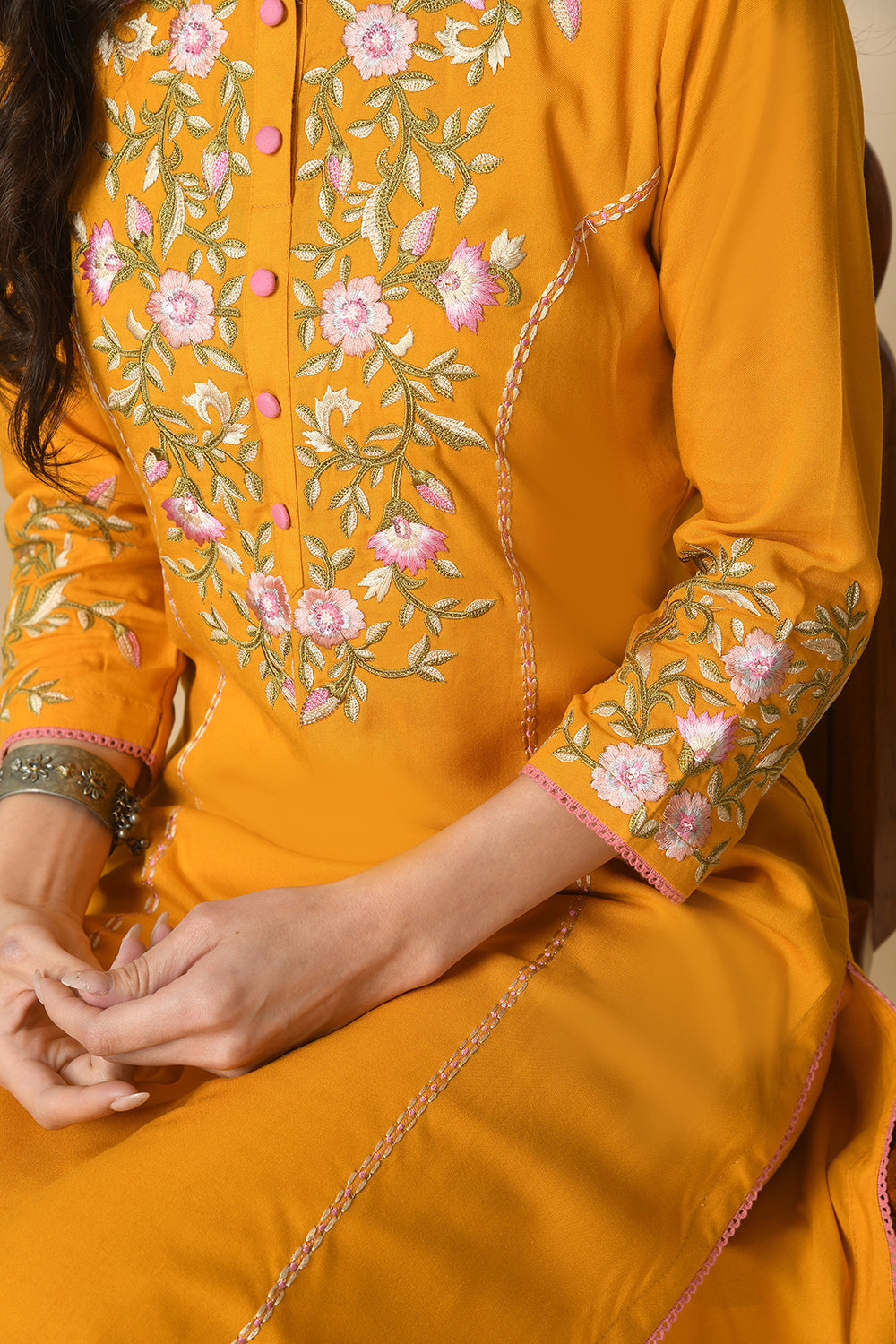 Yellow Kurta Set