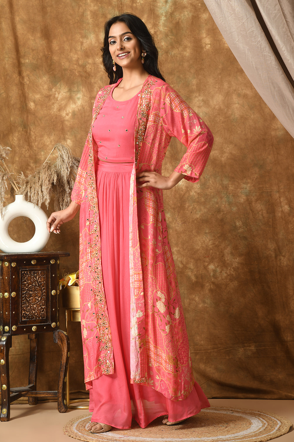 Pink Kurta Set