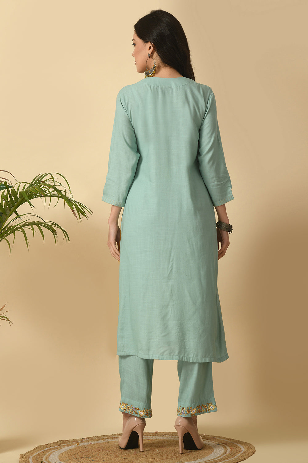 Sea Green Kurta Set