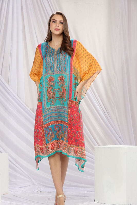 Multicolor Kaftan