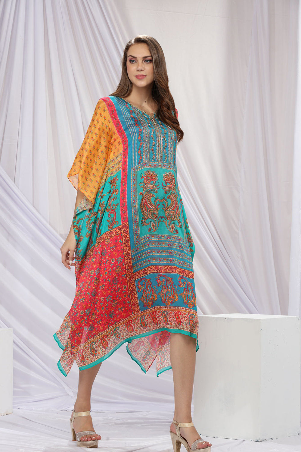 Multicolor Kaftan