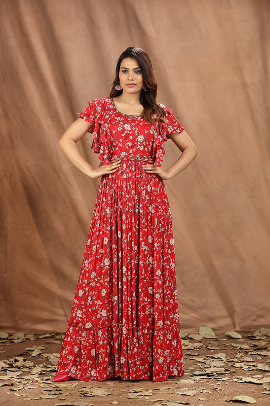 Red Gown