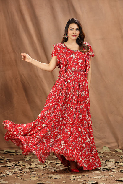 Red Gown