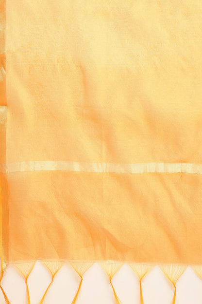 Yellow Silk Kurta Set