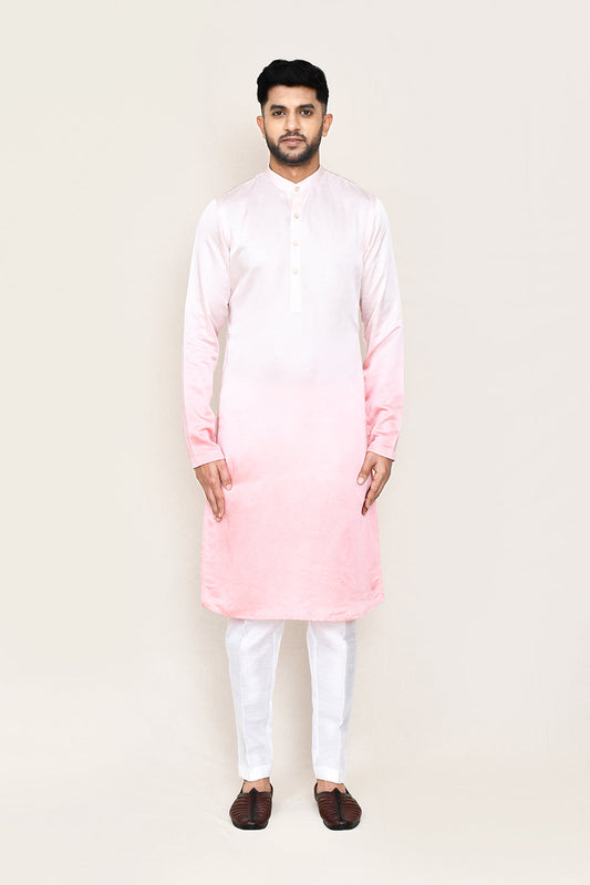 White Kurta with Straight Fit Pant