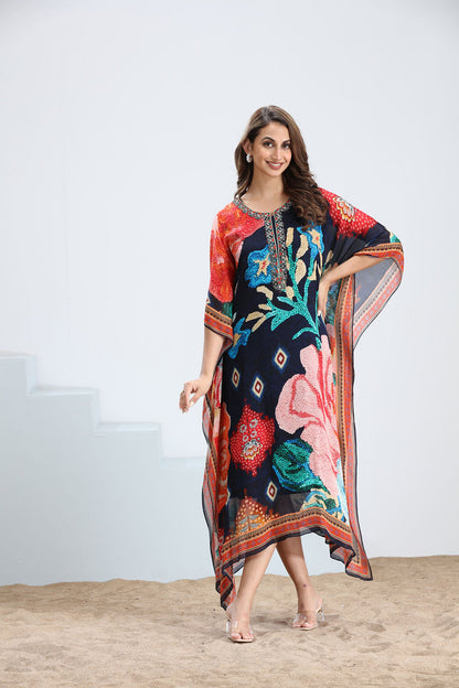 Multicolor Kaftan