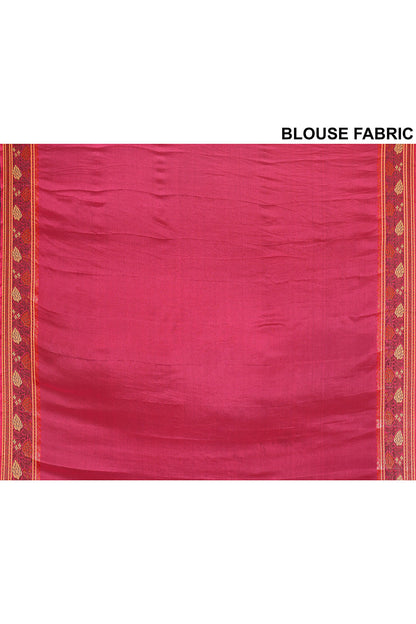 Strawbery Banarasi Silk Saree