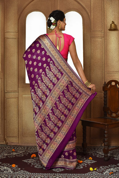 Merjenta Banarasi Silk Saree