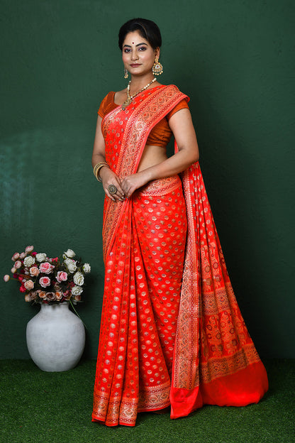 Fenta Banarasi Silk Saree
