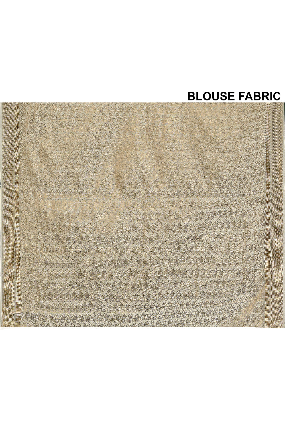 Off White Banarasi Silk Saree