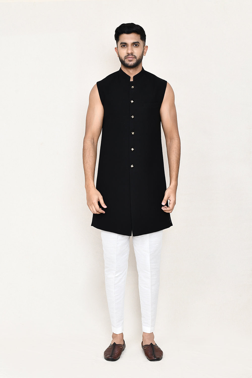 Black Indowestern with Pant